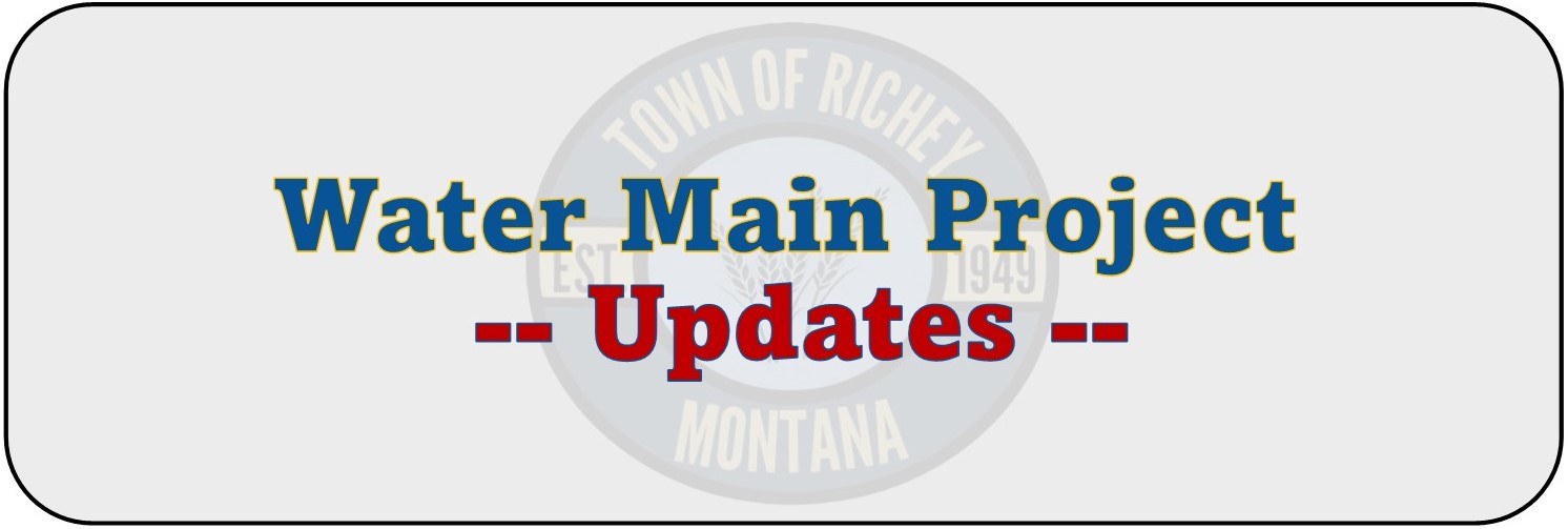 Water Main Project (Updates)